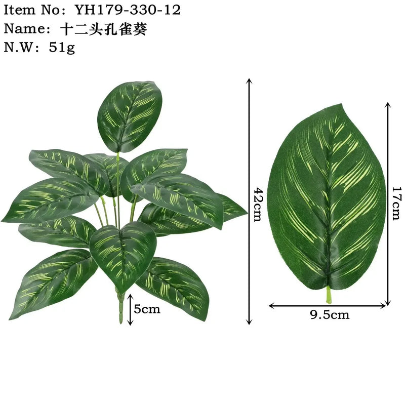 plantes artificielles palmier tropical pour décoration intérieure et extérieure