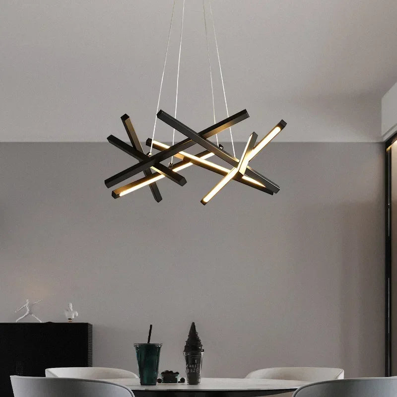 suspension LED design moderne pour décoration intérieure