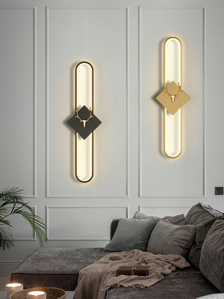 applique murale led nordique design moderne pour décoration intérieure