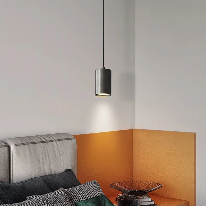 lustre en fer à LED design minimaliste pour intérieur moderne