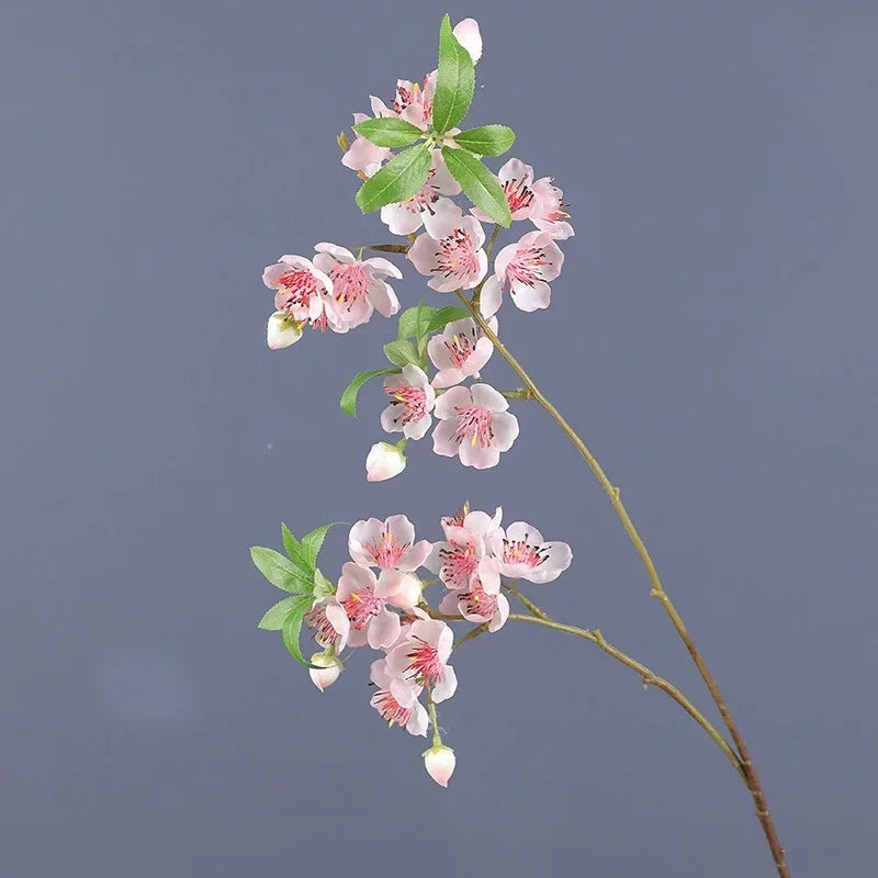 fleurs artificielles en soie pour décoration intérieure élégante