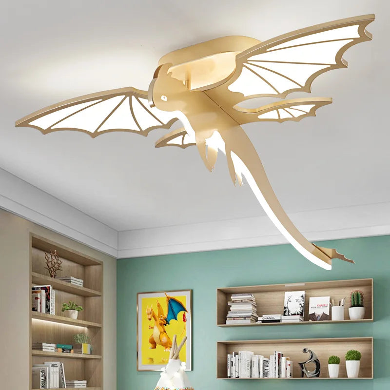 plafonnier dinosaure pour chambre d'enfants design ludique et moderne