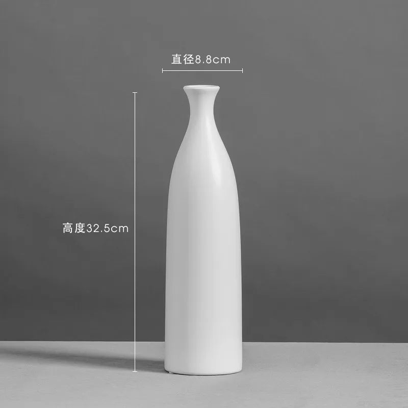 vase en céramique moderne pour décoration florale élégante