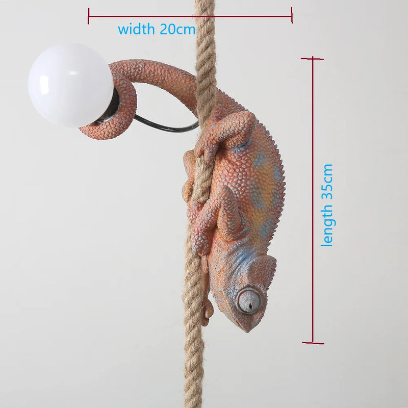 suspension en résine caméléon pour décoration artistique intérieure