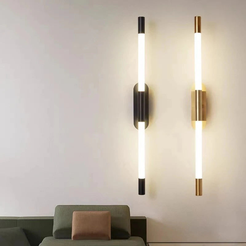 applique murale led minimaliste nordique de luxe moderne