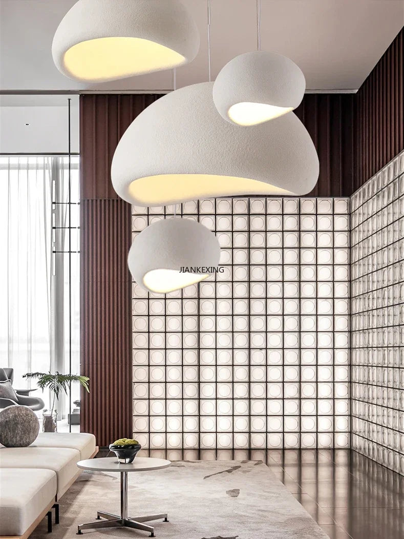 lustre suspendu moderne japonais fait main pour intérieur et café