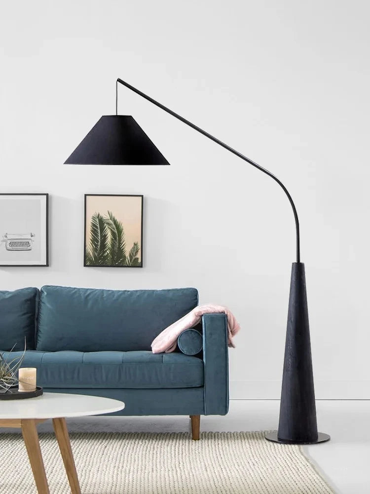 lampadaire nordique moderne créatif avec télécommande décoration intérieure