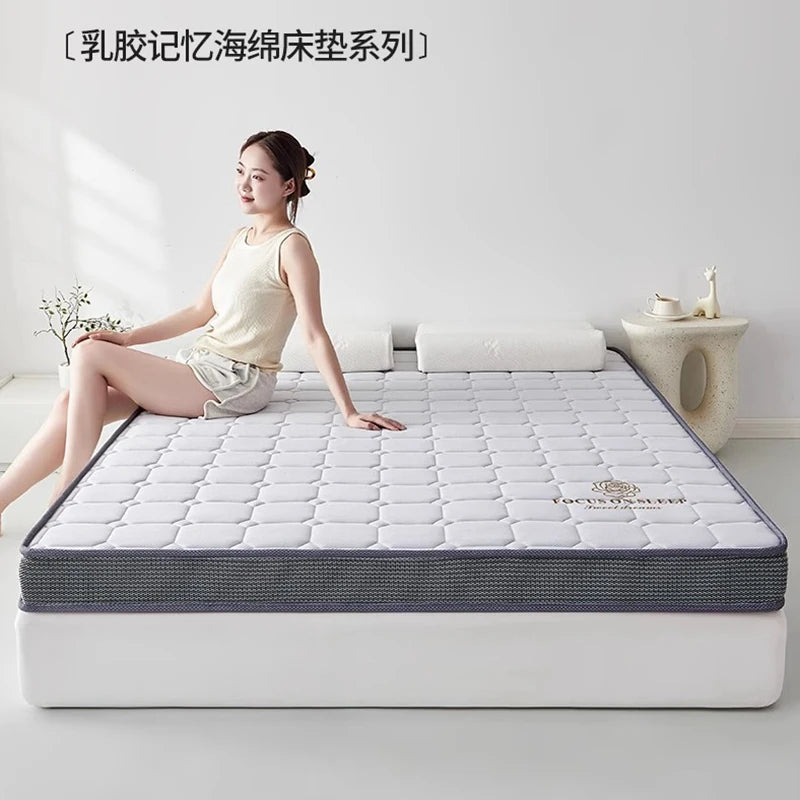 matelas latex mémoire de forme coton pour dortoir étudiant