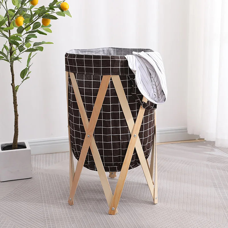 panier à linge empilable créatif et pratique pour rangement