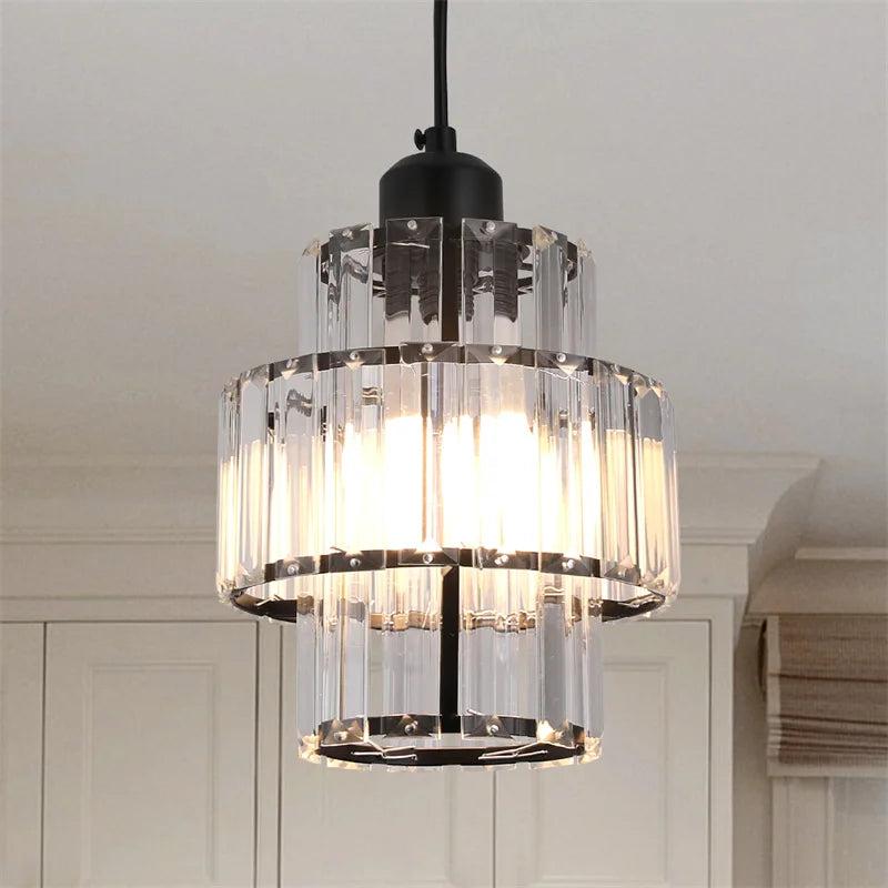 lustre moderne en cristal k9 led pour maison hôtel