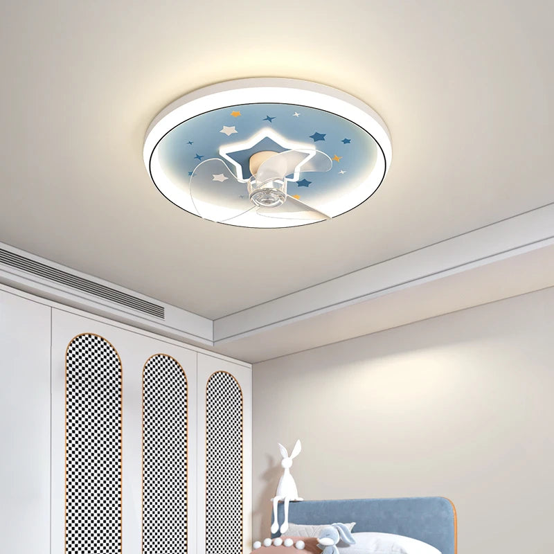 plafonnier led moderne avec ventilateur luminaire décoratif d'intérieur