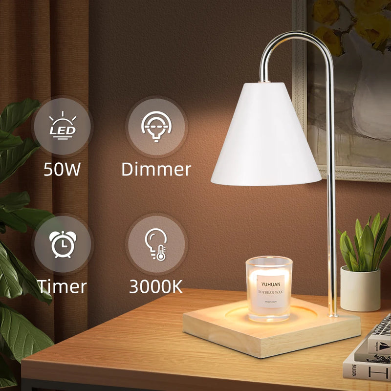 lampe de bureau moderne diffuseur d'aromathérapie avec minuterie