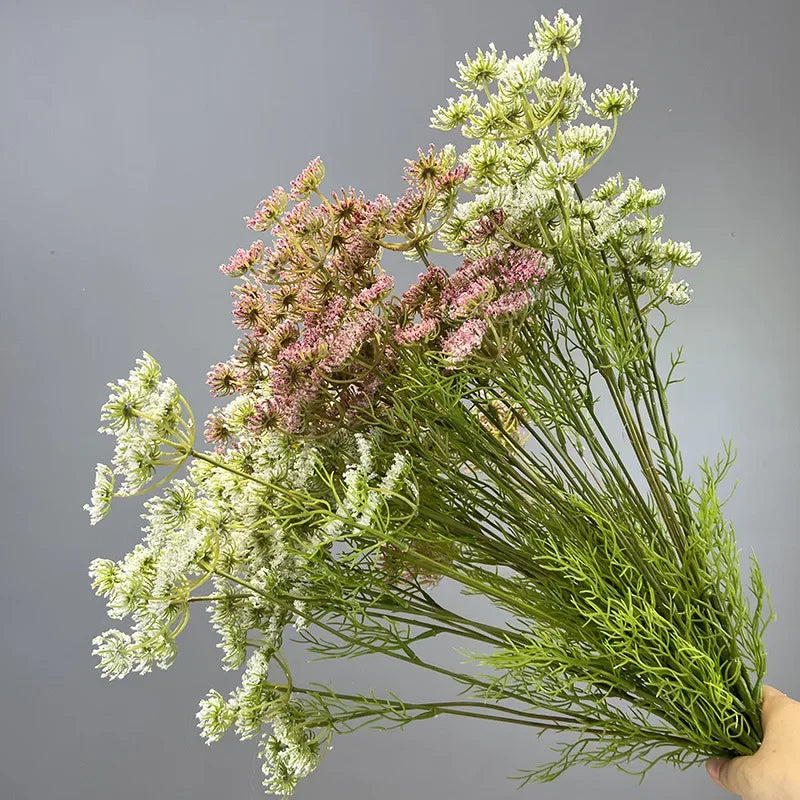 fleurs artificielles en soie pour décorations de mariage et événements