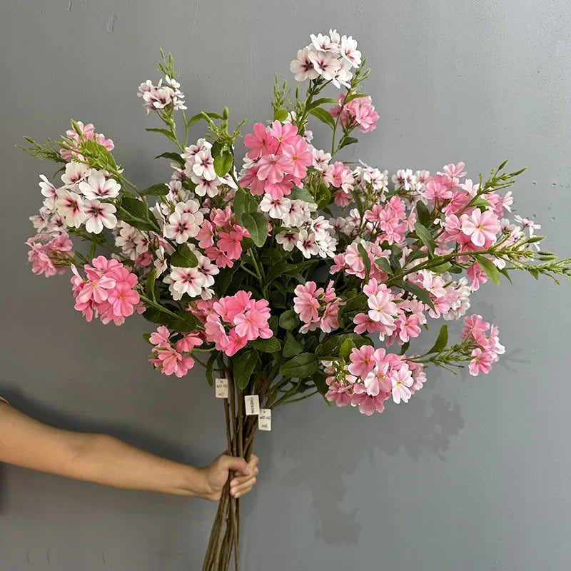 fleurs artificielles en soie pour décorations de mariage et événements