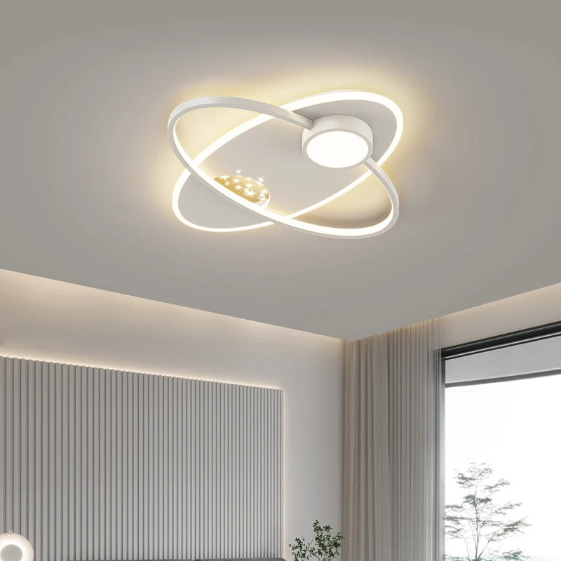 plafonnier led ultramince design moderne style nordique minimaliste