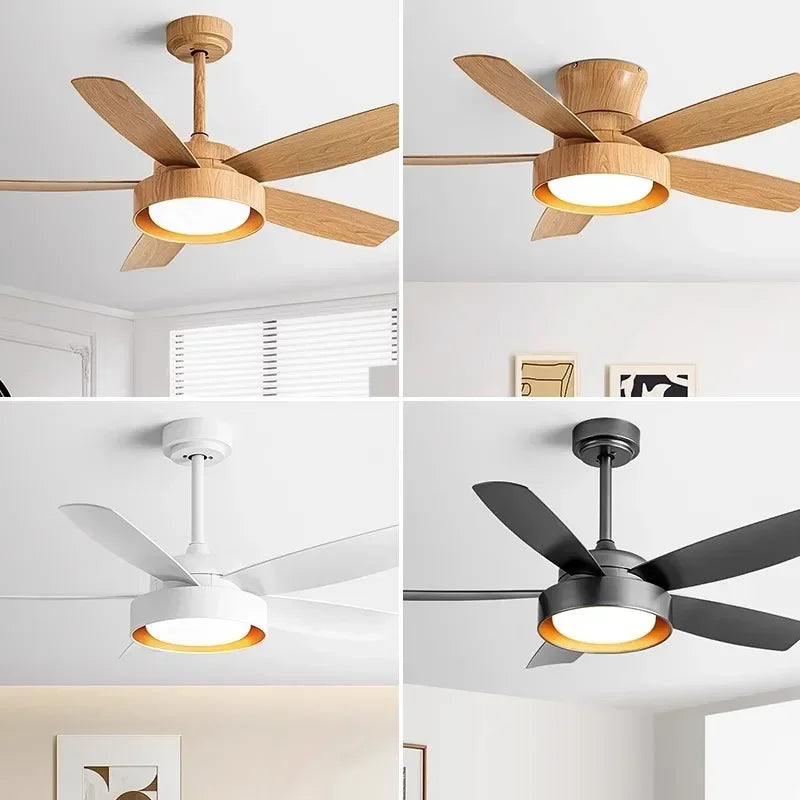 ventilateur de plafond moderne avec lumière pour l'été