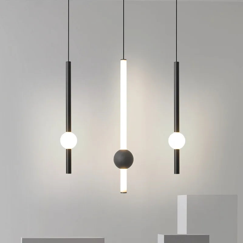 lustre led moderne design nordique minimaliste pour intérieur élégant