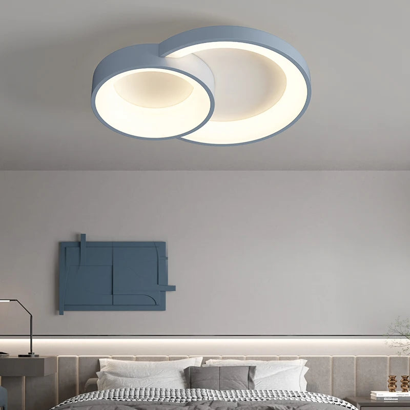 lampe led minimaliste moderne en forme de nuage