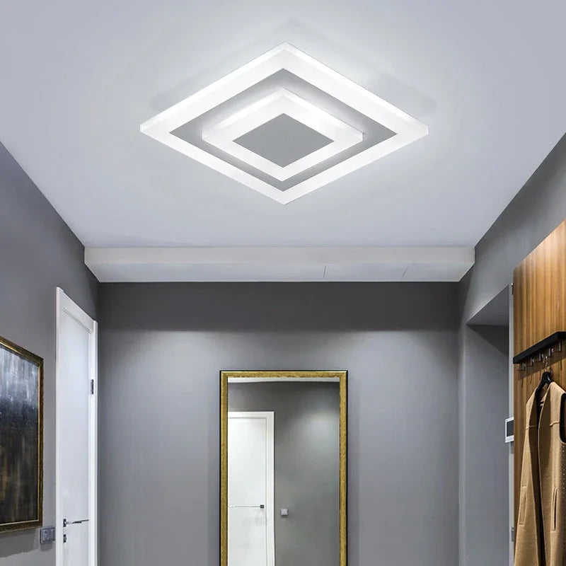 lustre led moderne pour allée couloir et intérieur