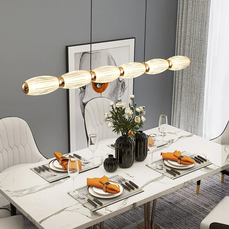 lustre de table en racine de lotus minimaliste nordique