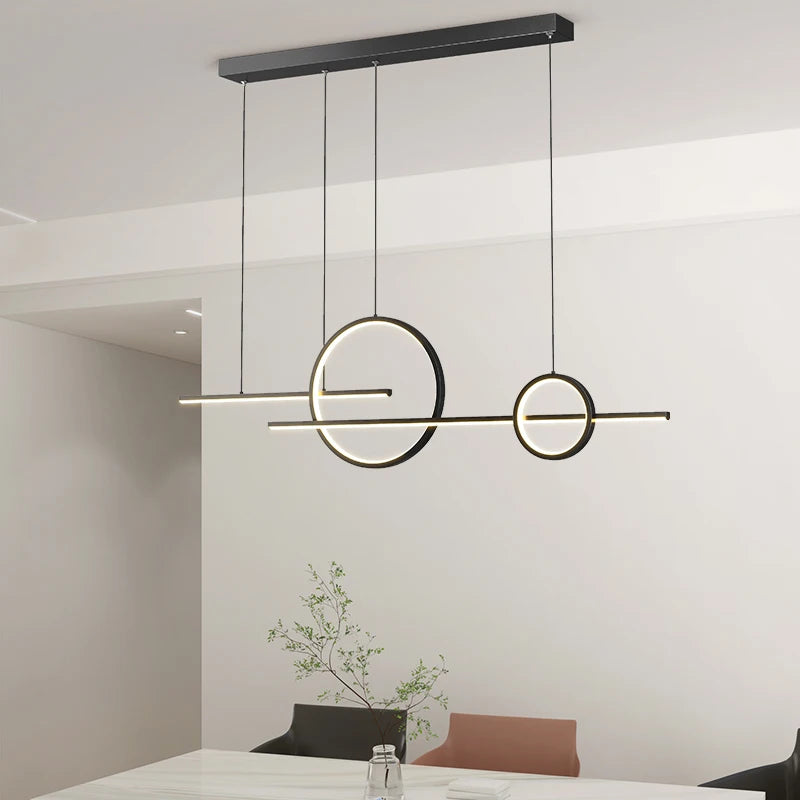 "qiyimei lampe suspension led pour bar et décoration intérieure"