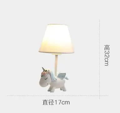 lustre licorne pour jardin d'enfants et chambre à coucher