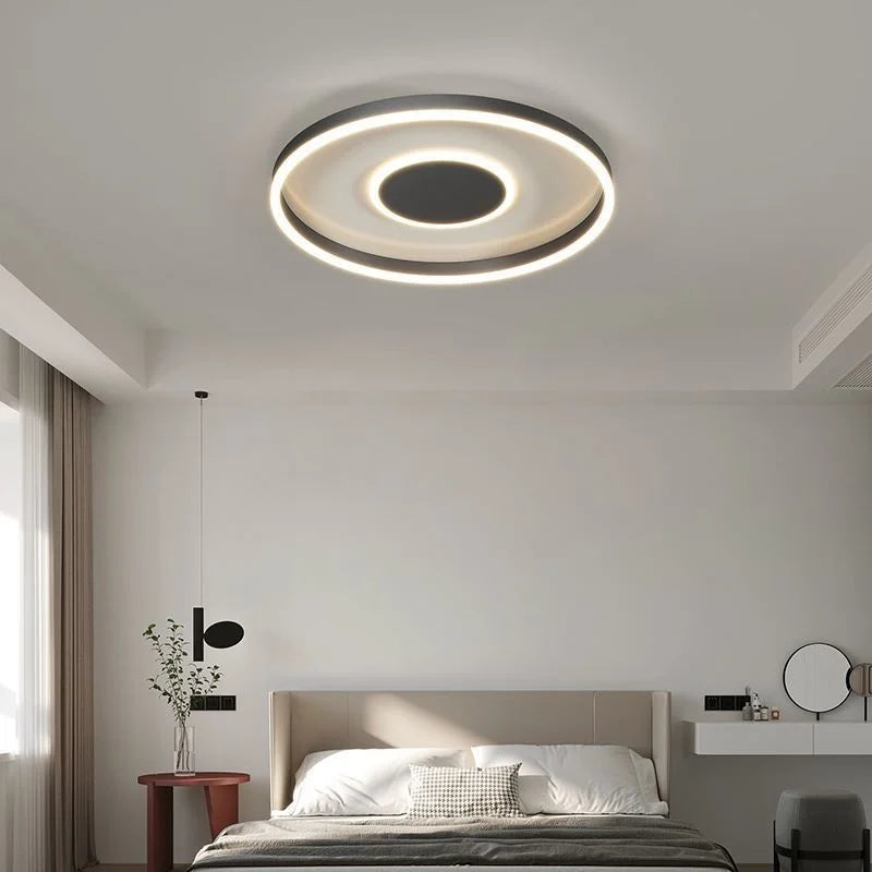 plafonnier led décoratif circulaire pour intérieur moderne