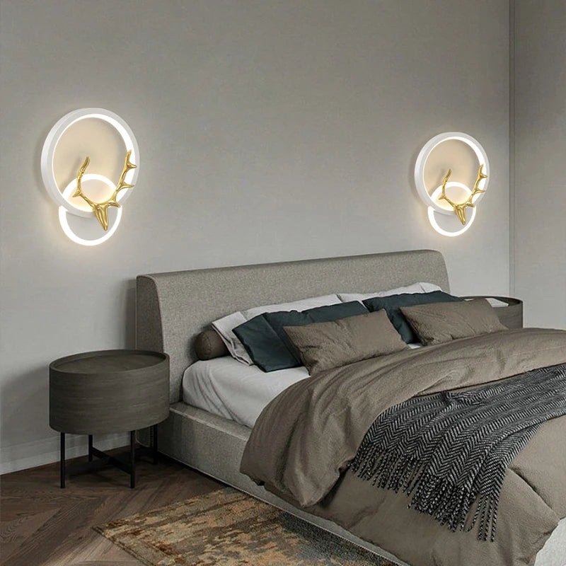 applique murale led design nordique moderne pour décoration intérieure