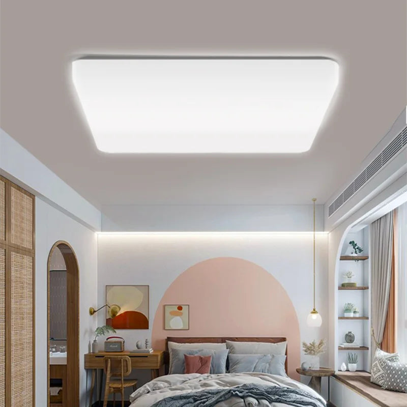 plafonnier led carré pour décoration et éclairage intérieur