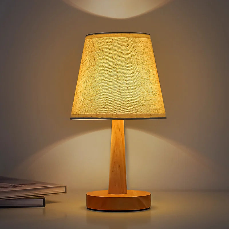 lampe à poser rétro japonaise pour décoration intérieure élégante