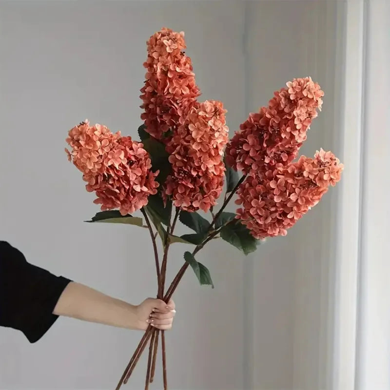 grande fleur d'hortensia artificielle pour décoration florale et mariage