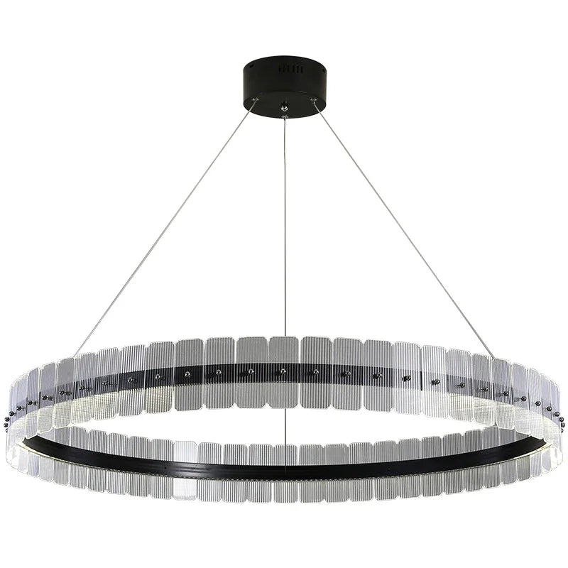 Italy Chandelier Acrylic Luxury Pendant Lamp LED Hanging Light  Living Dining Room Bedroom