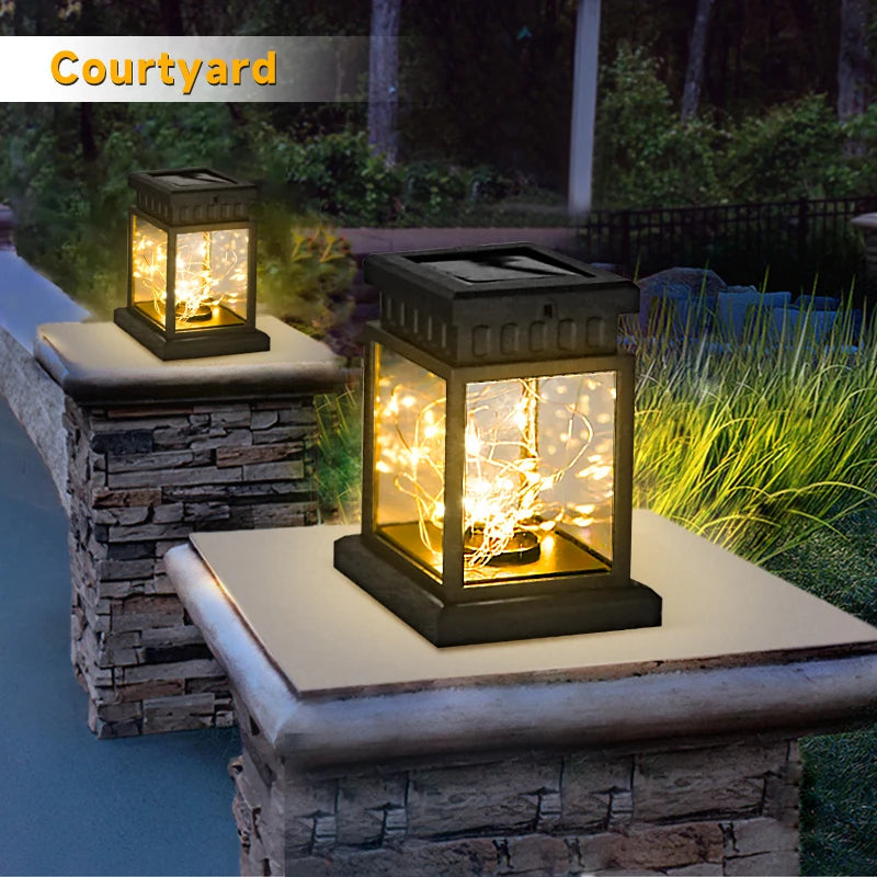 lanterne solaire led décorative pour jardin et festivals