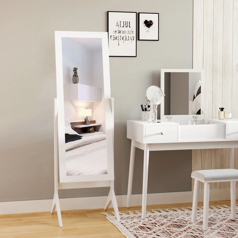 miroir de maquillage inclinable nordique pour déco moderne