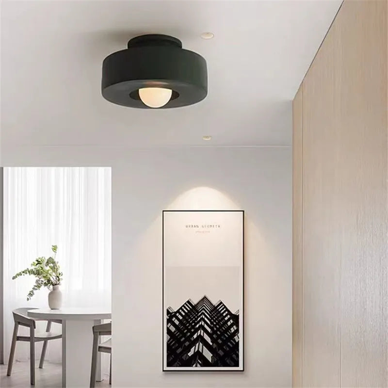 plafonnier led minimaliste design pour intérieur moderne élégant