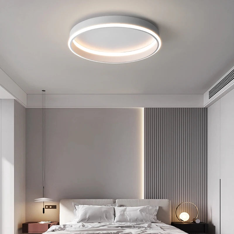 plafonnier led rond moderne pour éclairage intérieur décoration maison