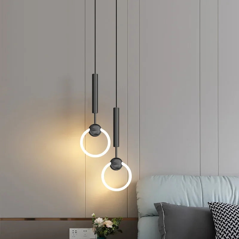 suspension moderne minimaliste luxe pour intérieur design