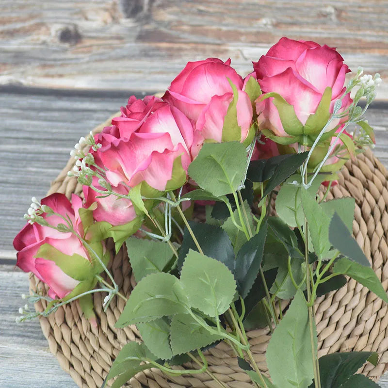 bouquet de pivoines artificielles pour décoration élégante et moderne