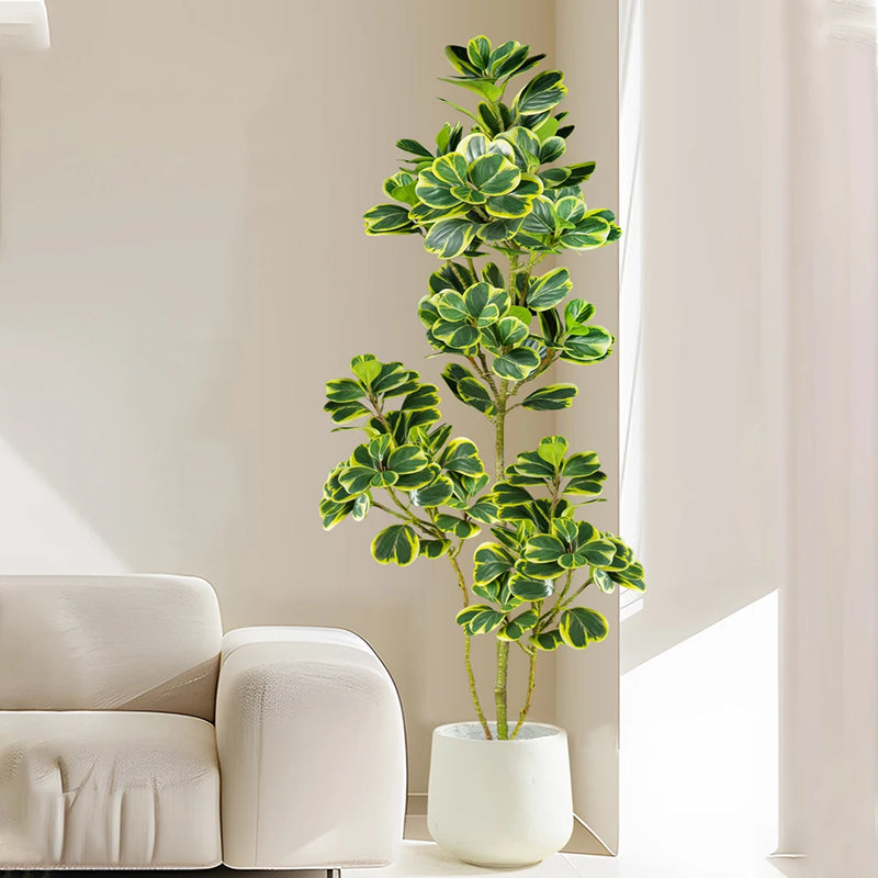 arbre artificiel ficus en plastique pour décoration extérieure