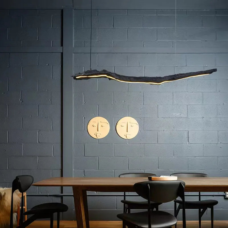 lustre wabi-sabi nordique led pour restaurant et café