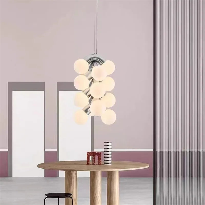 suspension grape shape design verre pour restaurant ou boutique