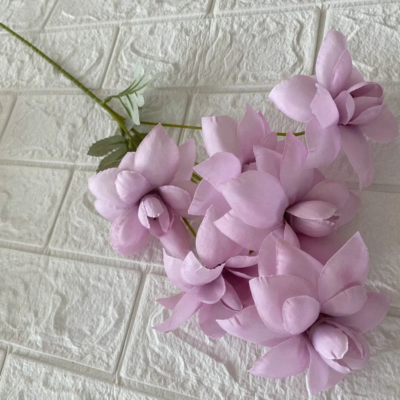 fleurs artificielles en tissu décoratives pour mariage et événements