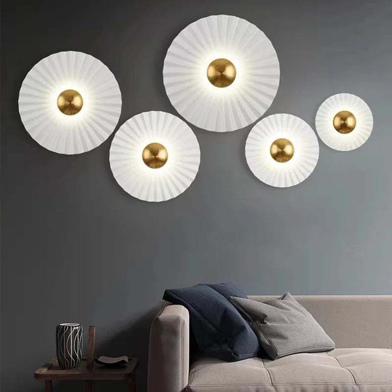 applique murale led moderne pour décoration d'ambiance intérieure