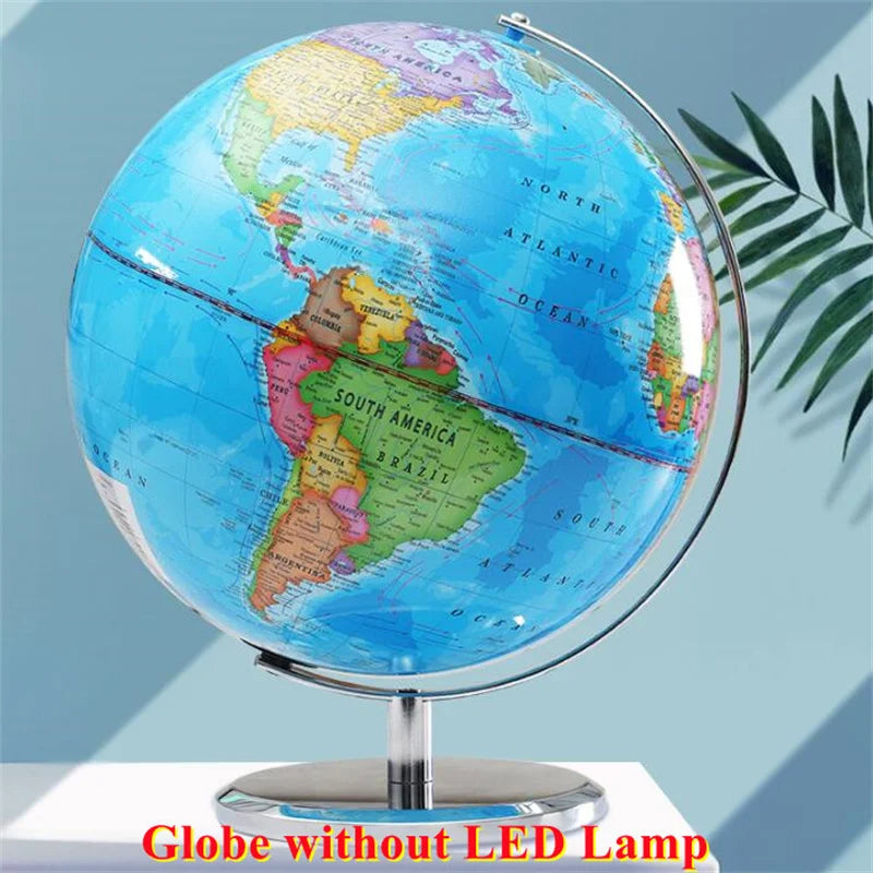 lampe de bureau globe terrestre imprimé en hd 360 degrés artisanat éducatif