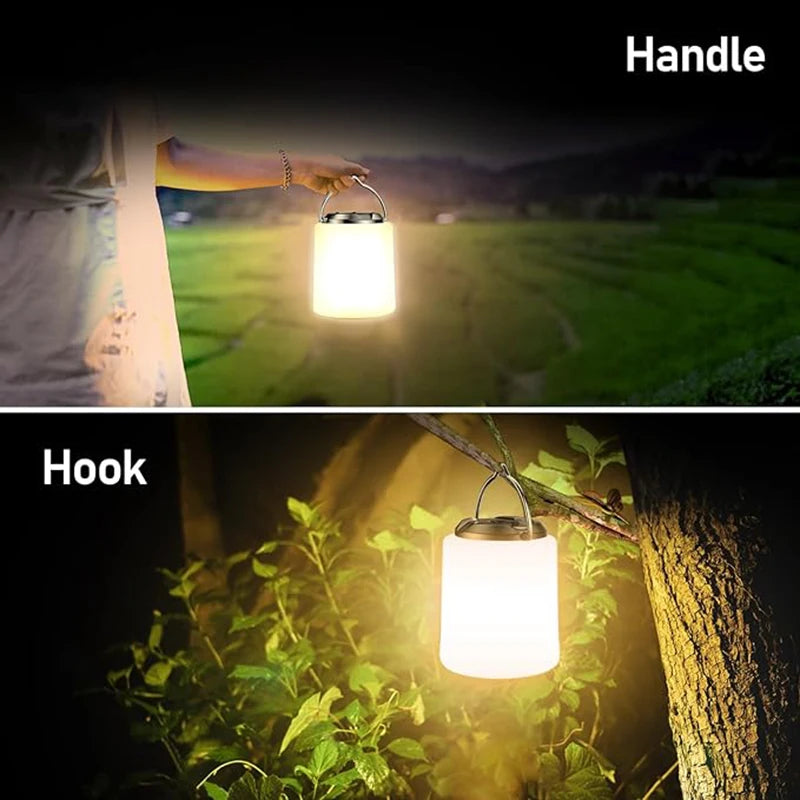 lampe rechargeable usb pour camping et activités extérieures