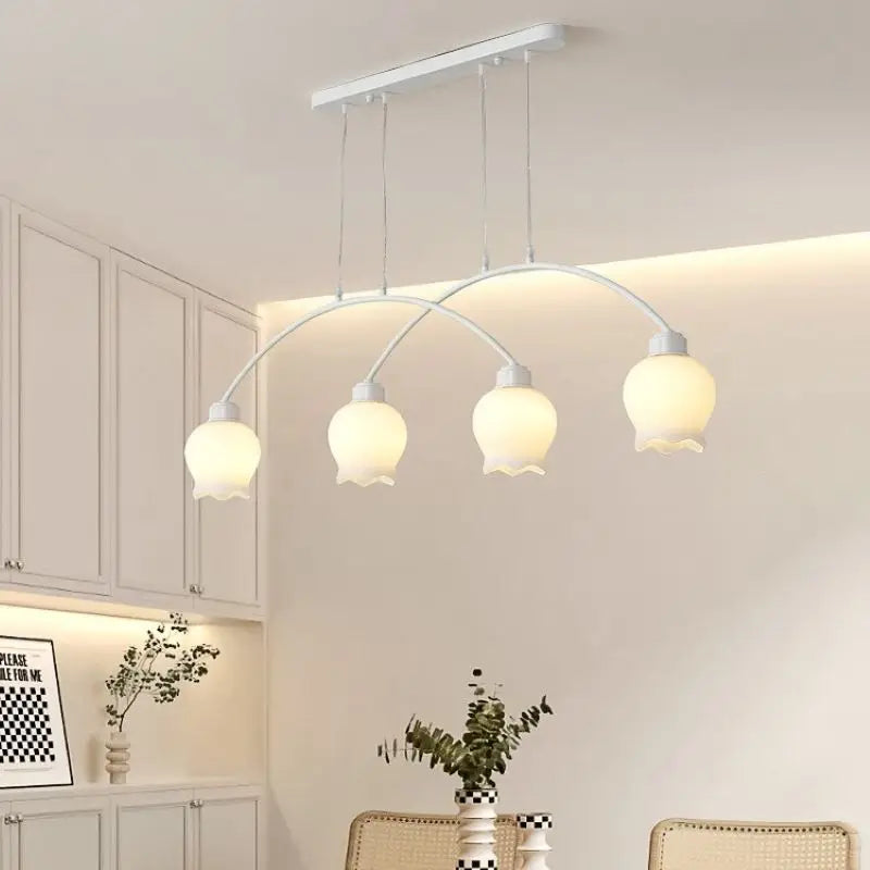 lustre moderne à LED pour éclairage intérieur élégant