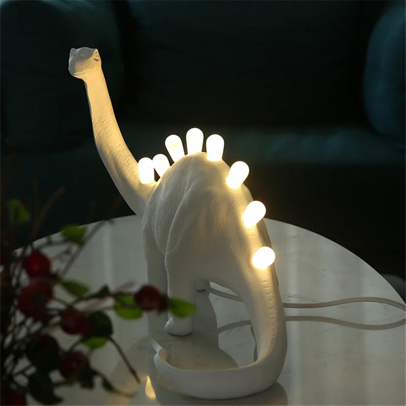 lampes de table dinosaure jurassic décoratives pour la maison