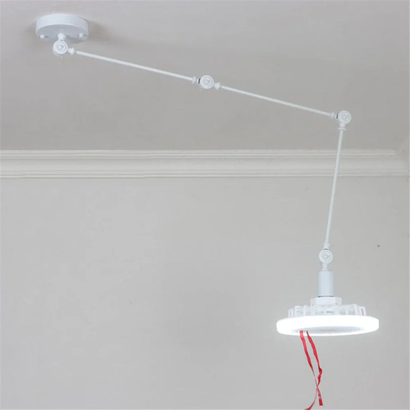 suspension led créative avec télécommande et ventilateur multifonction