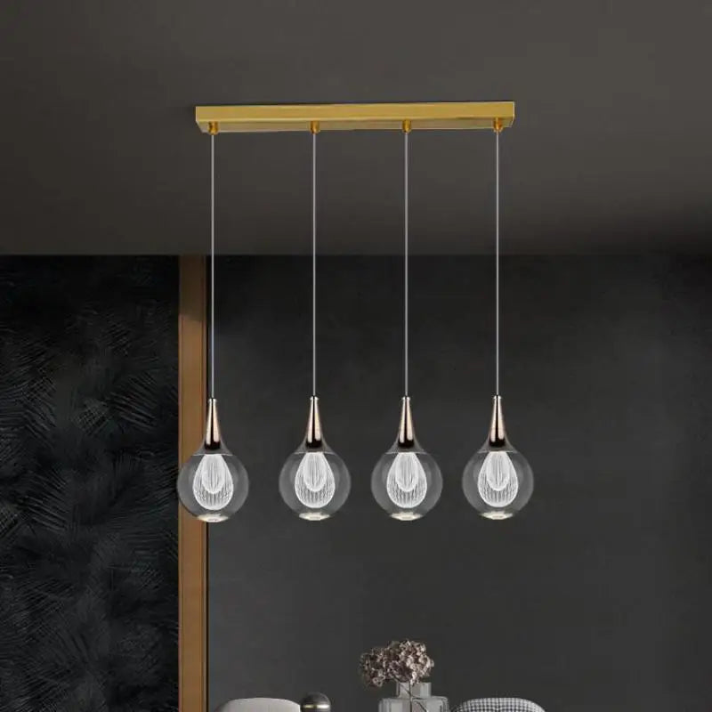 lustre moderne en cristal pour décoration intérieure animaux