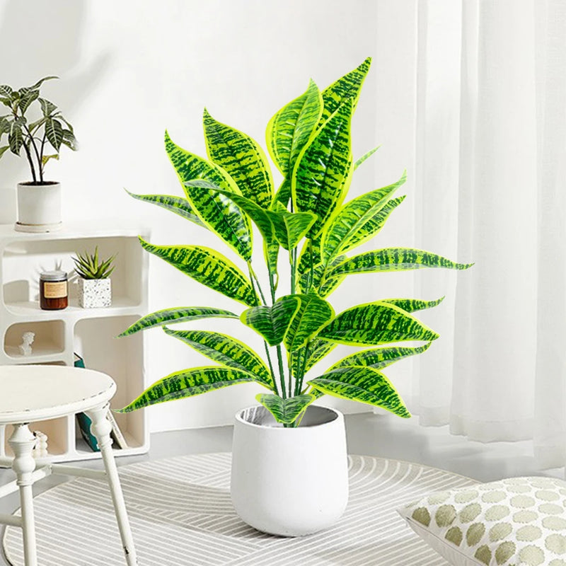 plante artificielle monstera tropicale à feuilles décoratives pour intérieur jardin